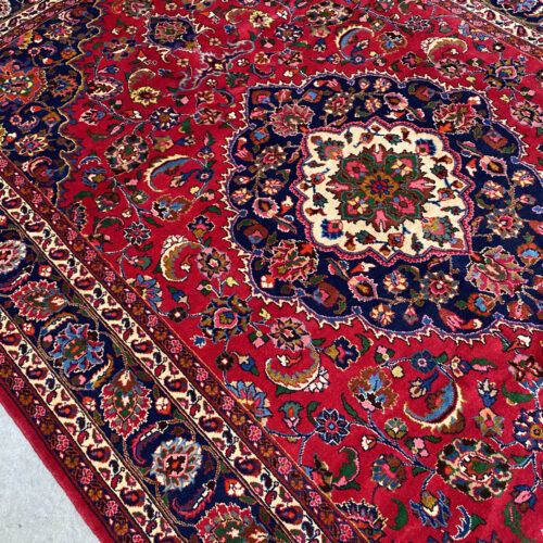 3.2x2M Signed Persian Mashad Rug